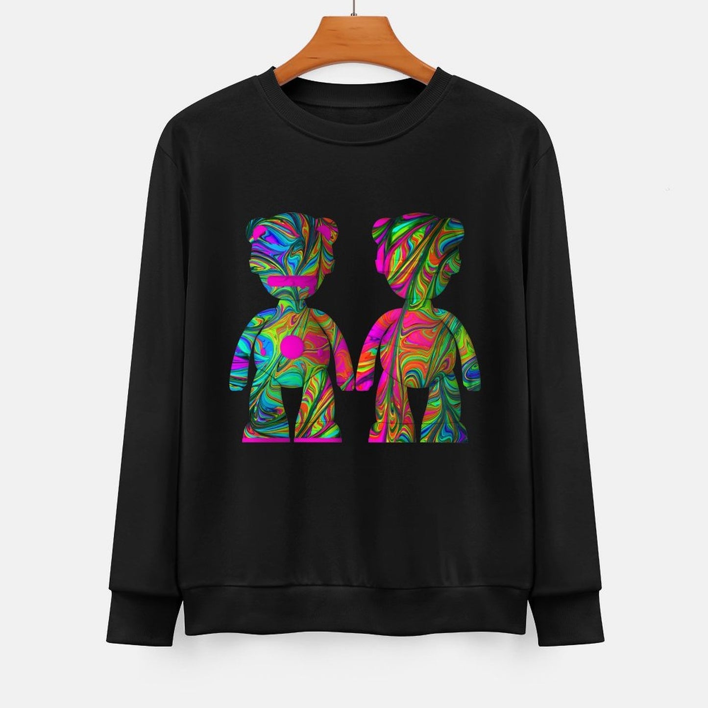 IPIB 250g Crew Neck Long Sleeve Sweatshirt Front GraphicCrew Neck Long Sleeve Sweatshirt6000088-2