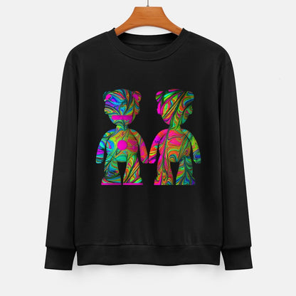 IPIB 250g Crew Neck Long Sleeve Sweatshirt Front GraphicCrew Neck Long Sleeve Sweatshirt6000088-2