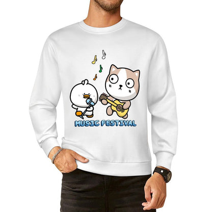 Front Patterned Long Sleeve TopSmooth Minimal