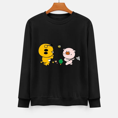  Front Patterned Long Sleeve TopClean EverydayFit