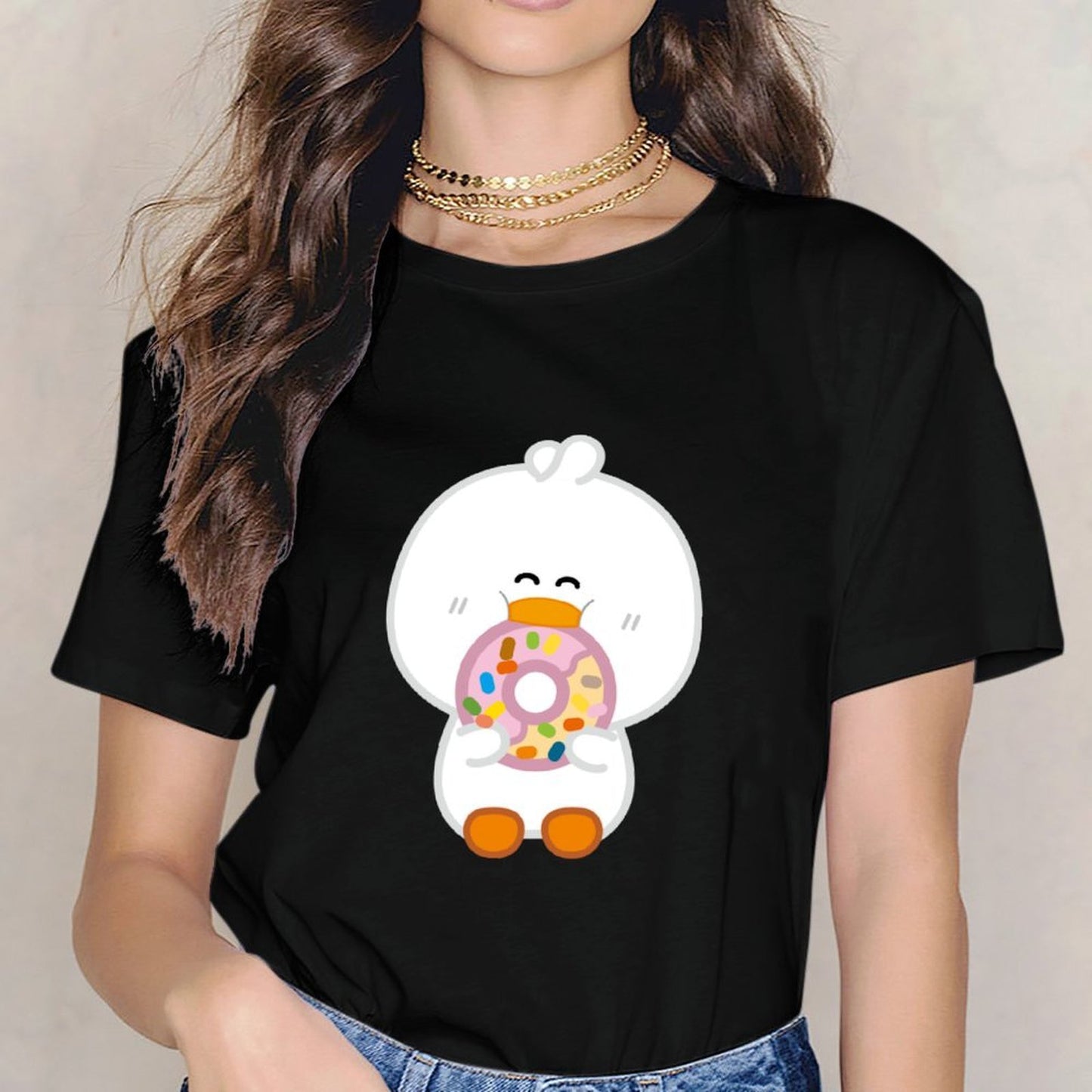 Durable Premium Finish Front Graphic T-shirt