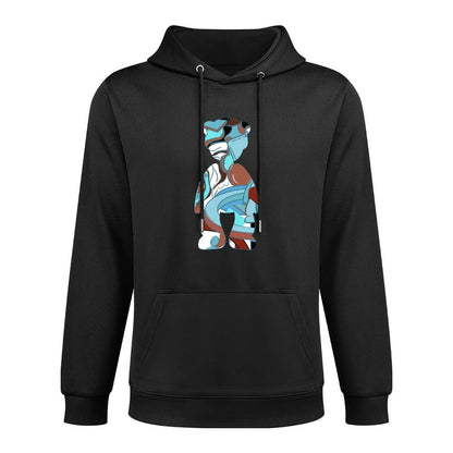 IPIB 250g Hooded Pocket Sweatshirt Front GraphicMen's Hooded  Sweatshirt6000046-5