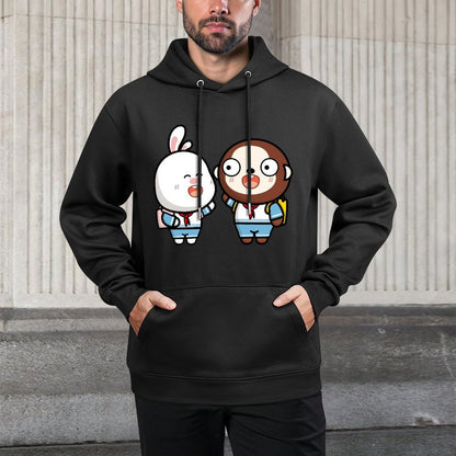 Sleek EverydayWear Front Graphic Hoodies