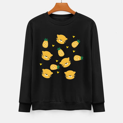 Front Patterned Long Sleeve TopEverydayComfort Long Lasting
