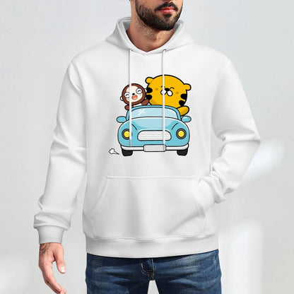 SmoothWear Refined Front Graphic Hoodies