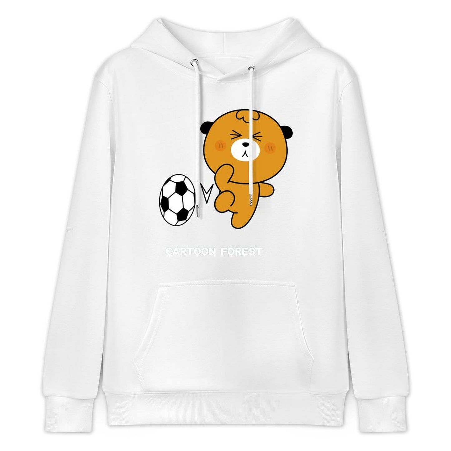 Performance Simple Front Graphic Hoodies