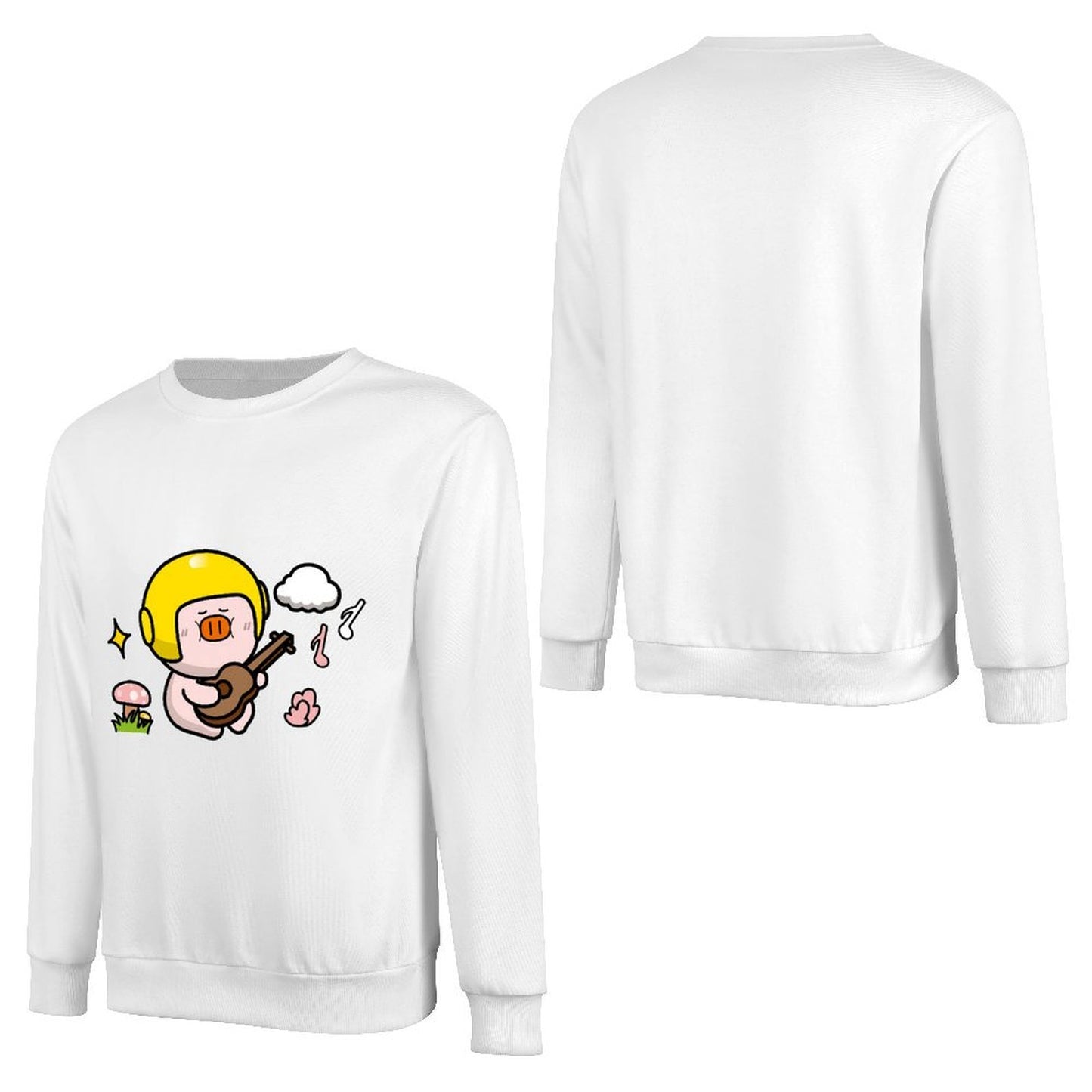 Front Patterned Long Sleeve TopLightweight StreetFit