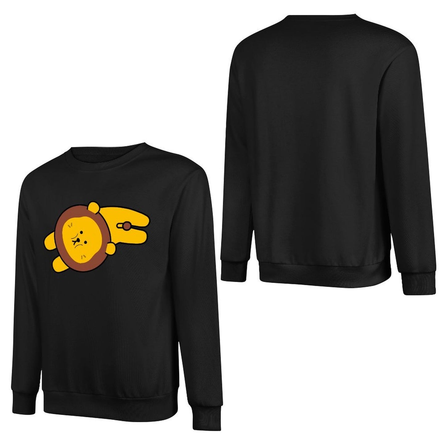 Front Patterned Long Sleeve TopEco-Conscious Chill