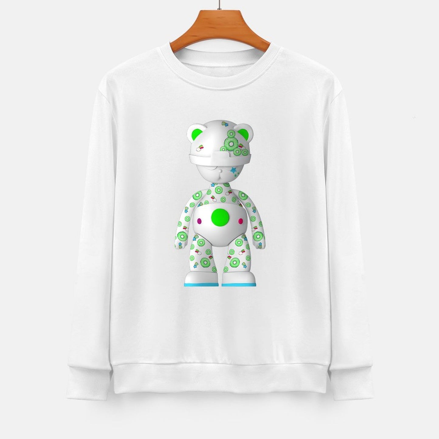 Long Sleeve With Front PatternDaily Fade-Resistant