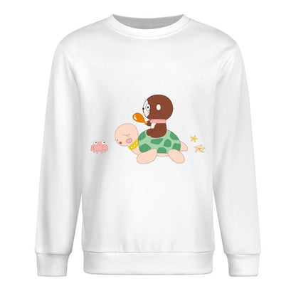 Front Patterned Long Sleeve TopSoftstyle Street