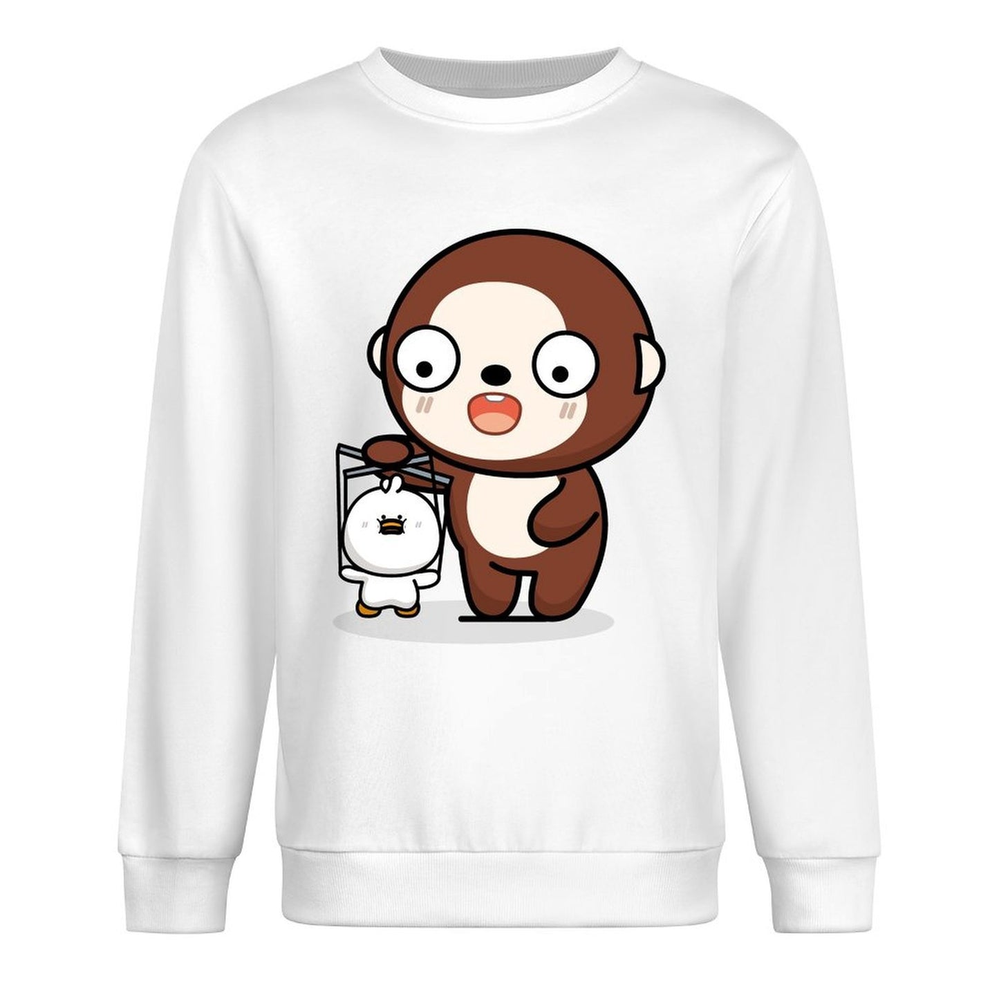 IPBR 250g Crew Neck Long Sleeve Sweatshirt Front GraphicCrew Neck Long Sleeve Sweatshirt4000227