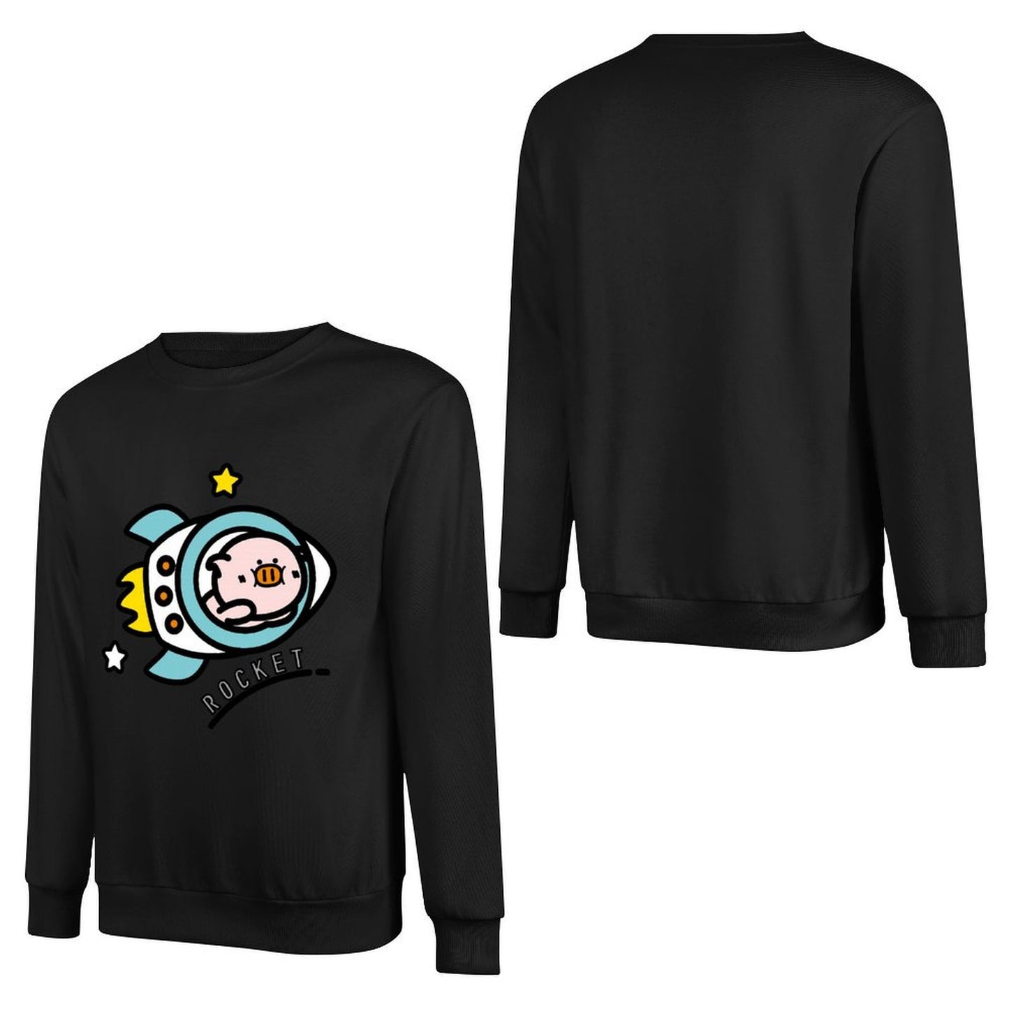 IPBR 250g Crew Neck Long Sleeve Sweatshirt Front GraphicCrew Neck Long Sleeve Sweatshirt4001218