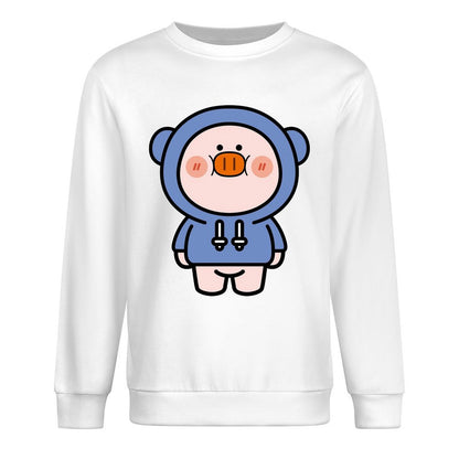 Front Patterned Long Sleeve TopMinimalist High-Quality