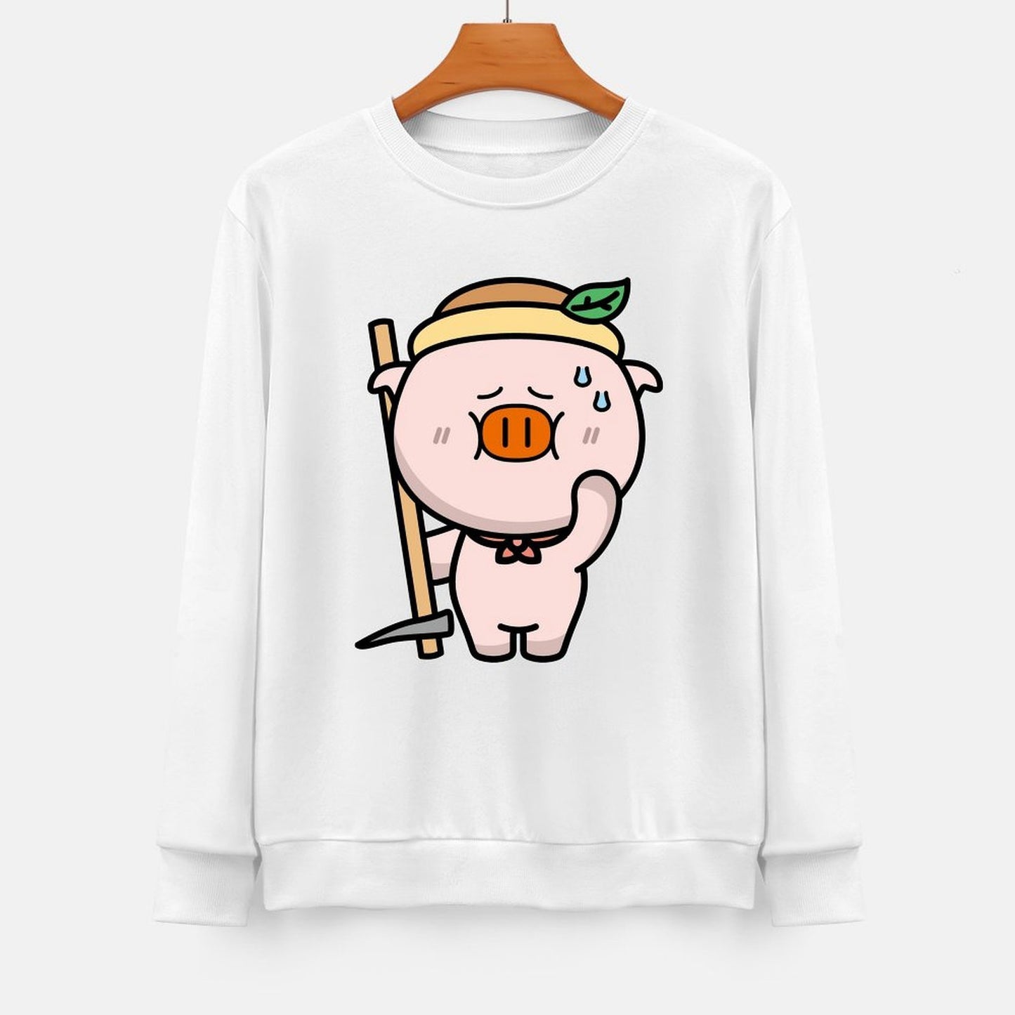 Front Patterned Long Sleeve TopSoftLine EverydaySeries