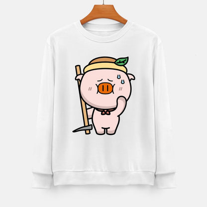 Front Patterned Long Sleeve TopSoftLine EverydaySeries