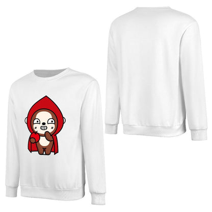 Front Patterned Long Sleeve TopActiveLine Batch-Printed