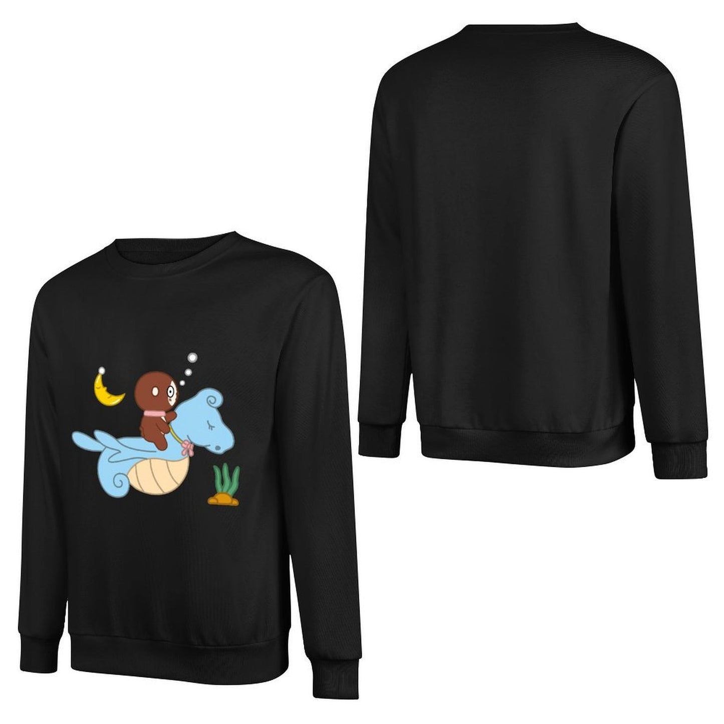 IPBR 250g Crew Neck Long Sleeve Sweatshirt Front GraphicCrew Neck Long Sleeve Sweatshirt4001517