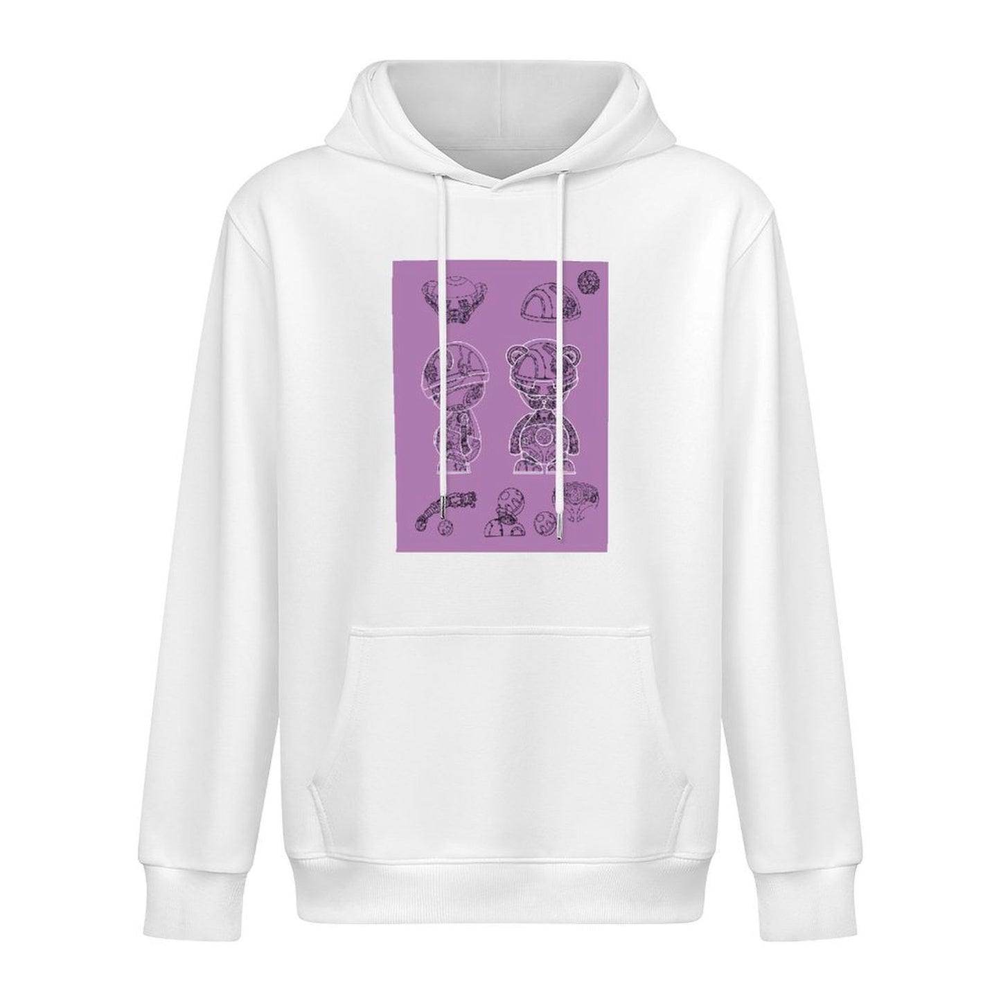 Hoodie Front PatternFade-Resistant Neat