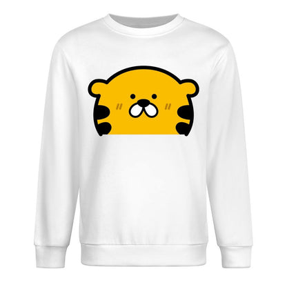 Front Patterned Long Sleeve TopEssential YearRound