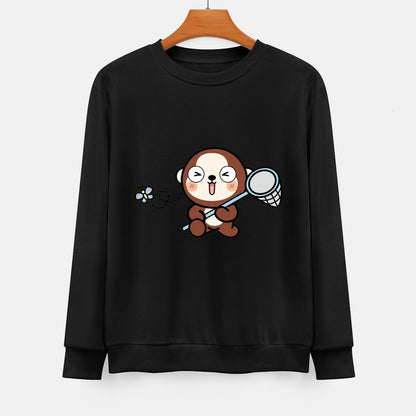  Front Patterned Long Sleeve TopStandard Edition