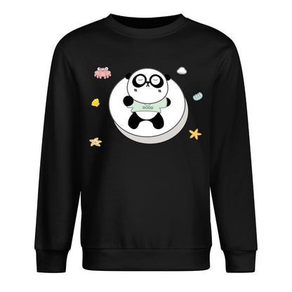 Front Patterned Long Sleeve TopBasicSeries Reliable