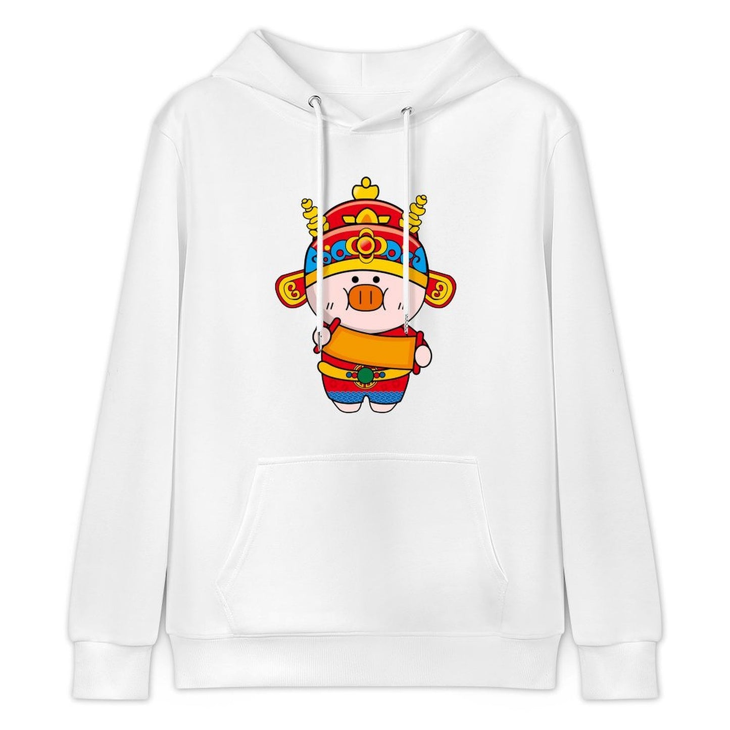 Cotton Oversized Front Graphic Hoodies