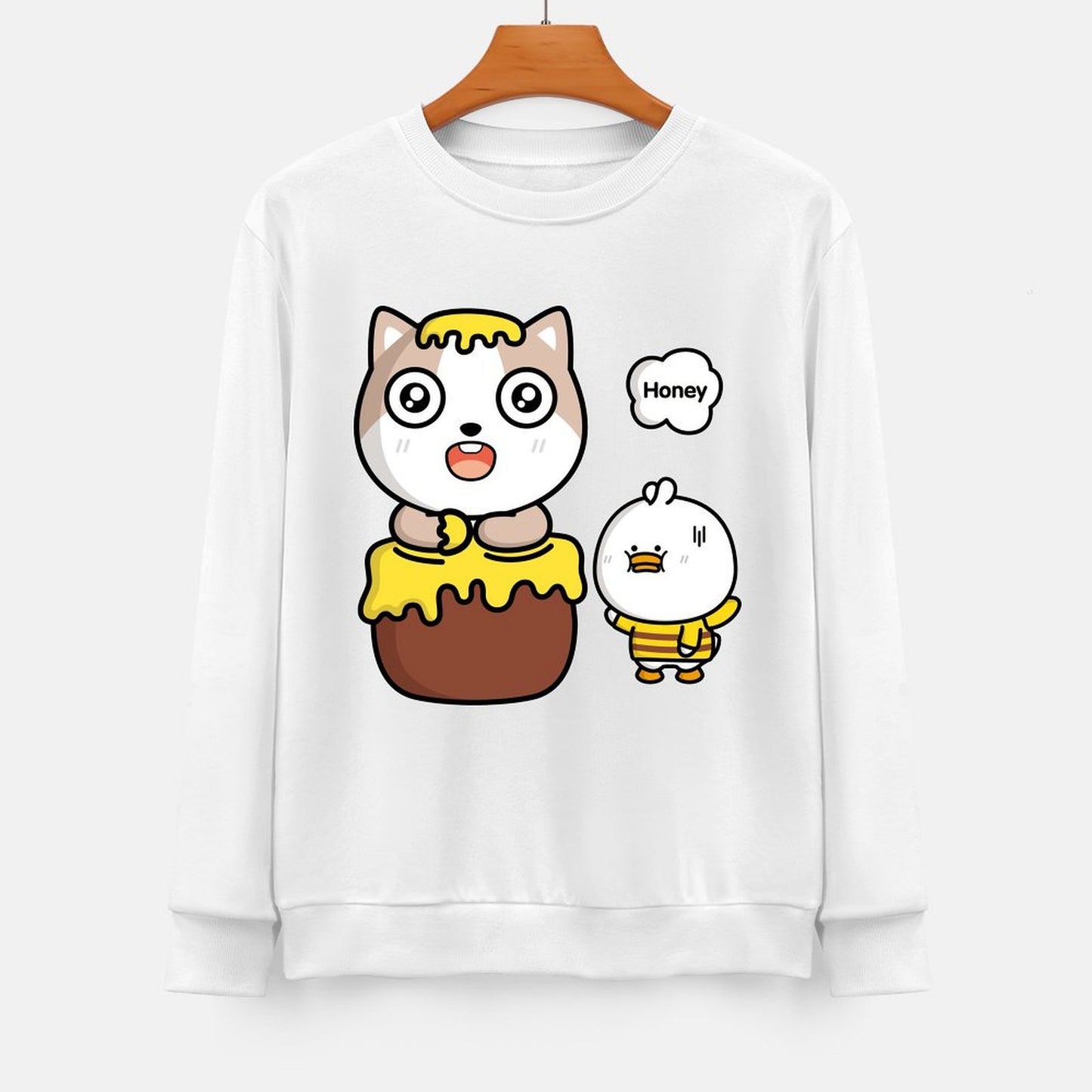 Front Patterned Long Sleeve TopSeries Strong