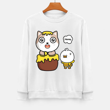 Front Patterned Long Sleeve TopSeries Strong