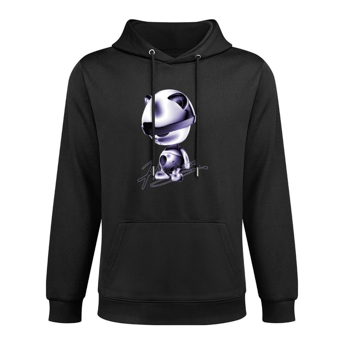Hoodie Front PatternCrew Neck Heavyweight