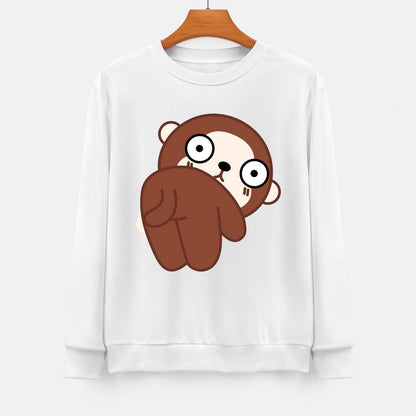 Front Patterned Long Sleeve TopWeekend EverydayComfort