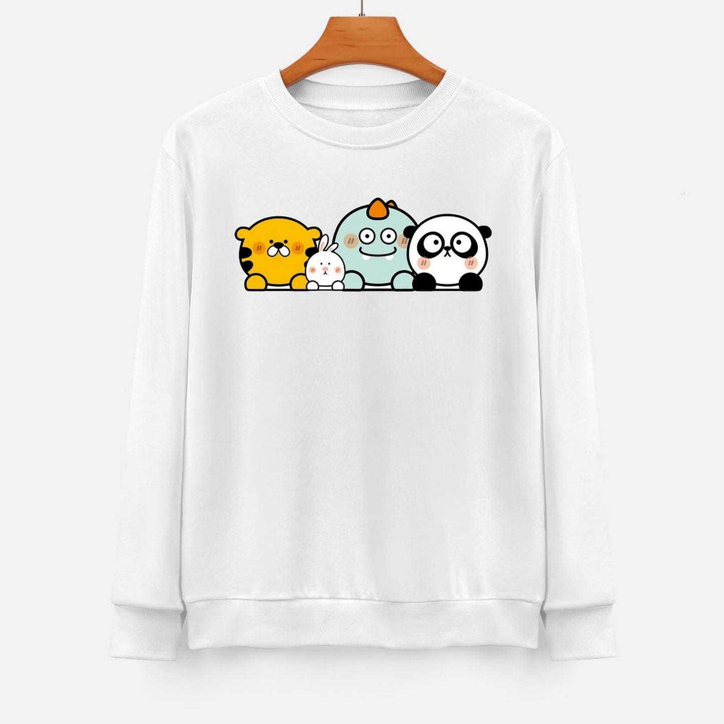 Front Patterned Long Sleeve TopSeamless Recycled