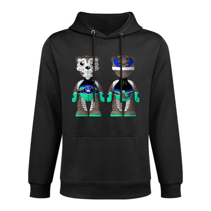 IPIB 250g Hooded Pocket Sweatshirt Front GraphicMen's Hooded  Sweatshirt6000145-6