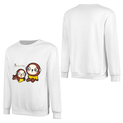 Front Patterned Long Sleeve TopPureStyle Original