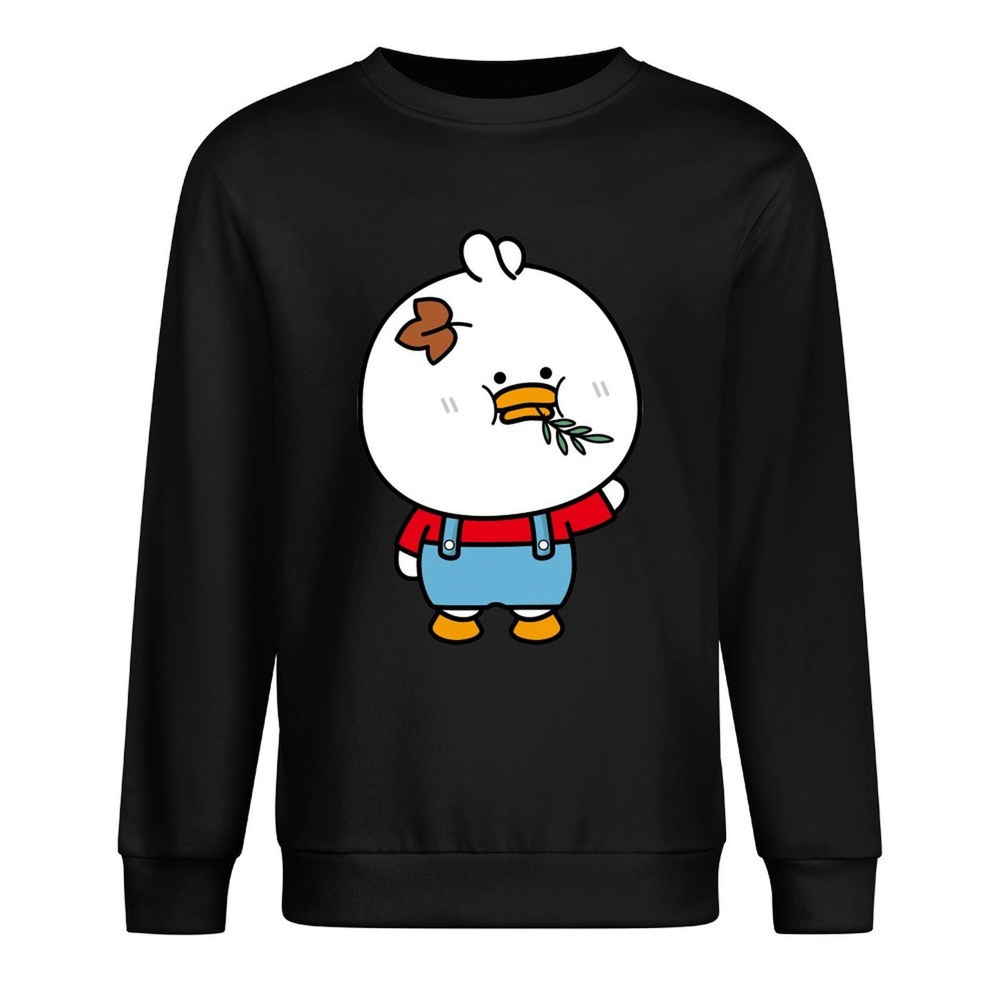 Front Patterned Long Sleeve TopCasual Promotional