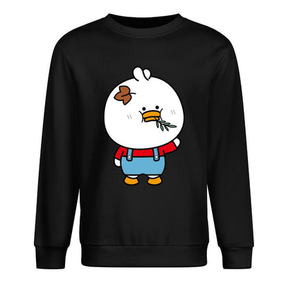 Front Patterned Long Sleeve TopCasual Promotional