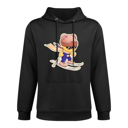 IPIB 250g Hooded Pocket Sweatshirt Front GraphicMen's Hooded  Sweatshirt6000049-1