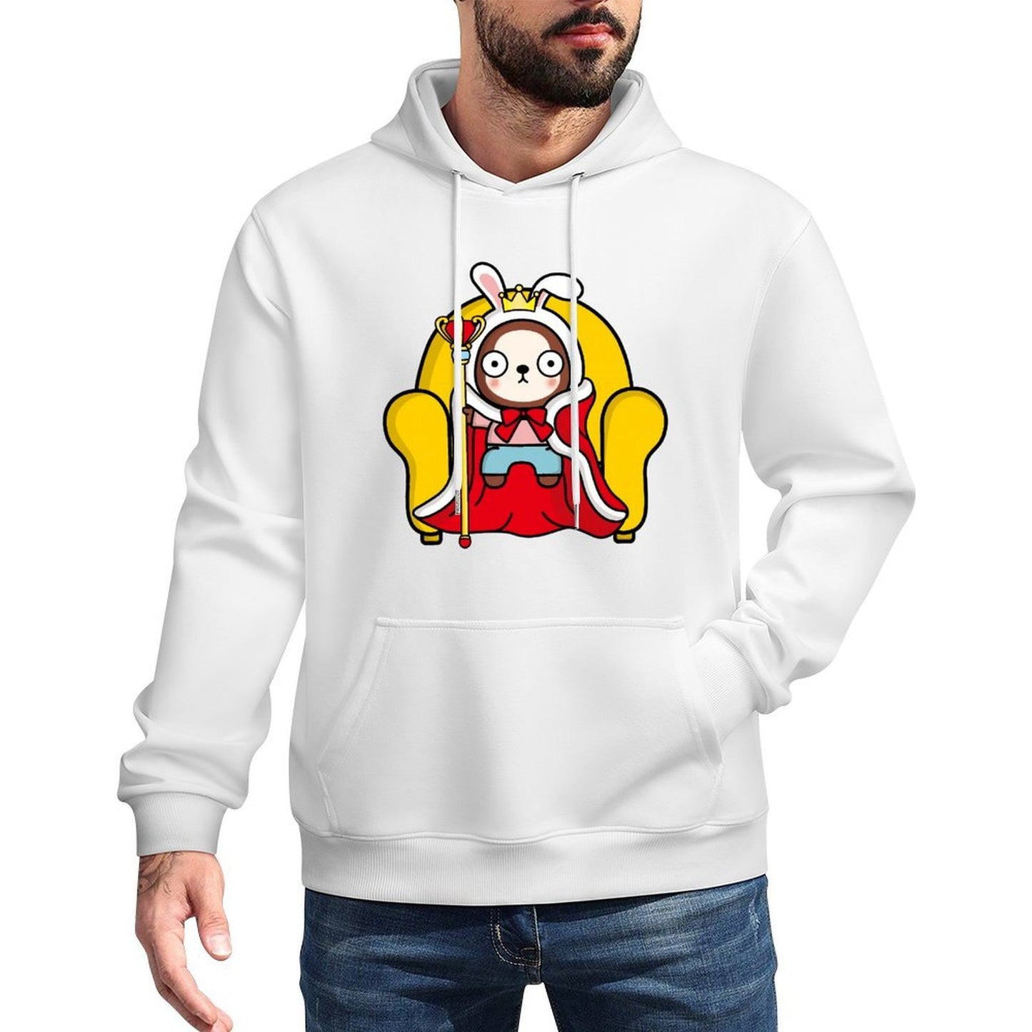 IPBR 250g Hooded Pocket Sweatshirt Front GraphicMen's Hooded  Sweatshirt4000880