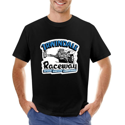 Inkmay Casual  Cotton T-shirt Irwindale Raceway Speed Safety Competition Unisex T-shirtMen¡¯s / Women¡¯s / Youth Pocket Tee T-Shirt