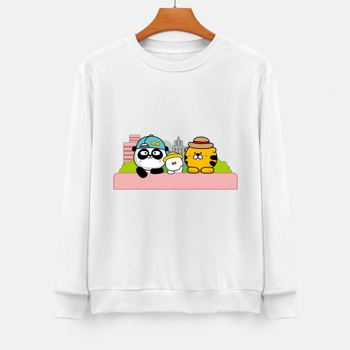 Front Patterned Long Sleeve TopFundraising CleanCut