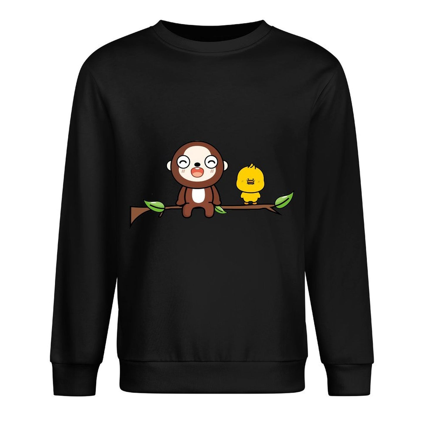 Front Patterned Long Sleeve TopOutdoor Original