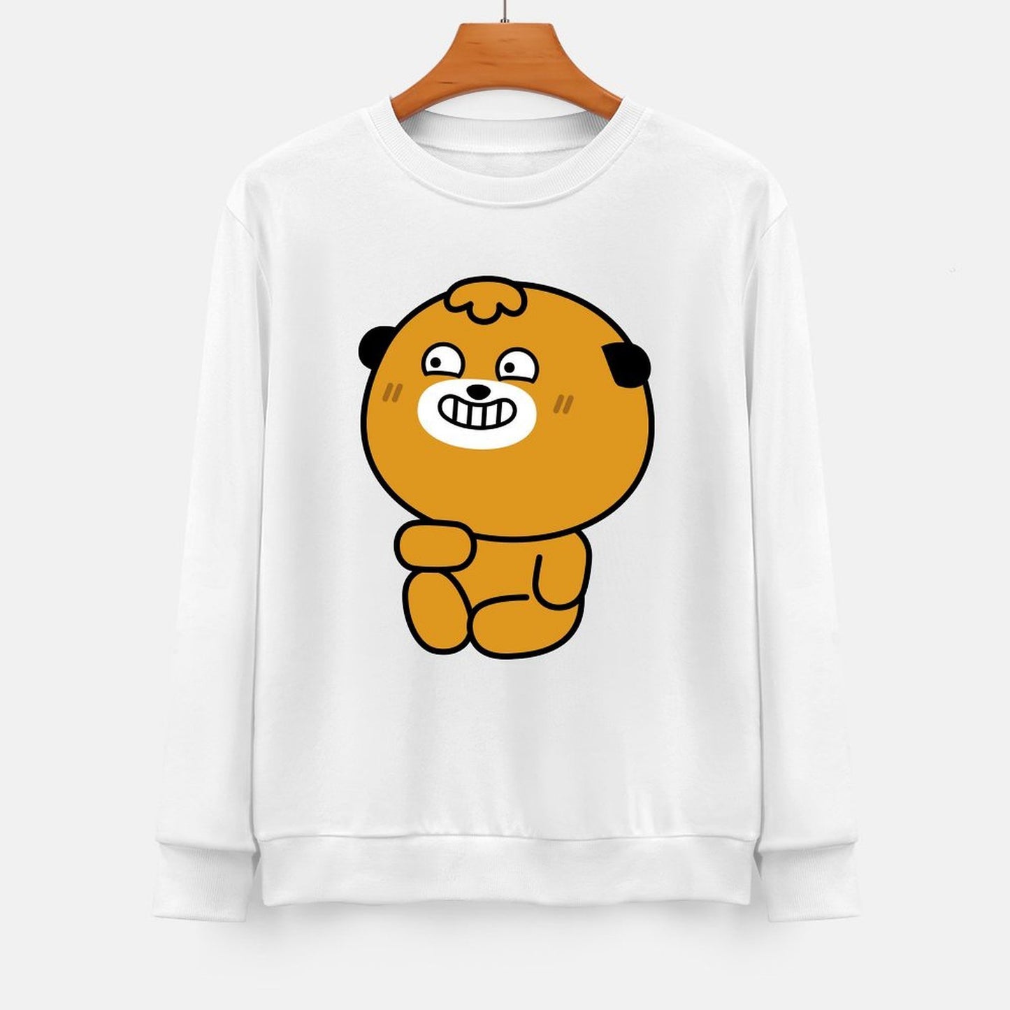 Front Patterned Long Sleeve TopSmooth Sport