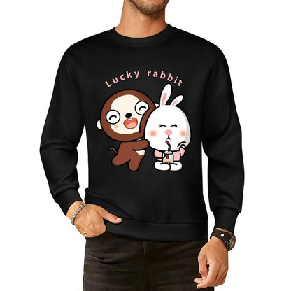 Front Patterned Long Sleeve TopIndoor Soft-Touch