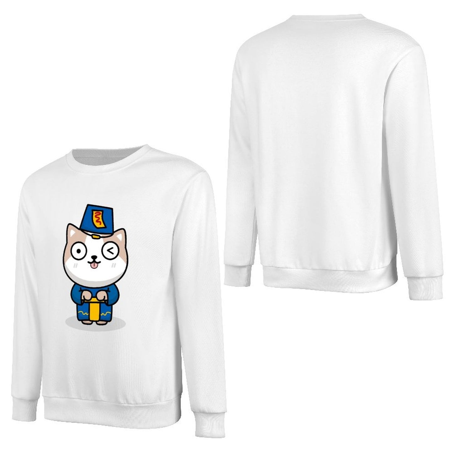 Front Patterned Long Sleeve TopHeritage Promotional