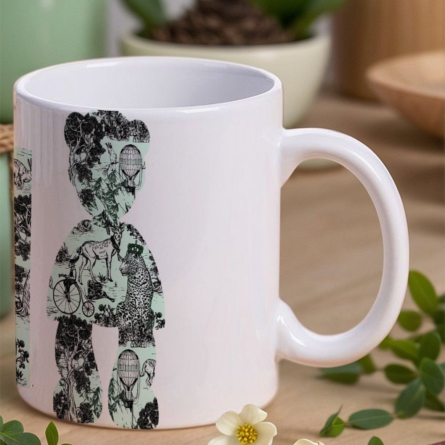 Minimalist Custom Coffee Cup