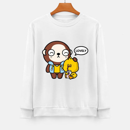 Front Patterned Long Sleeve TopEco-Conscious EverydaySeries