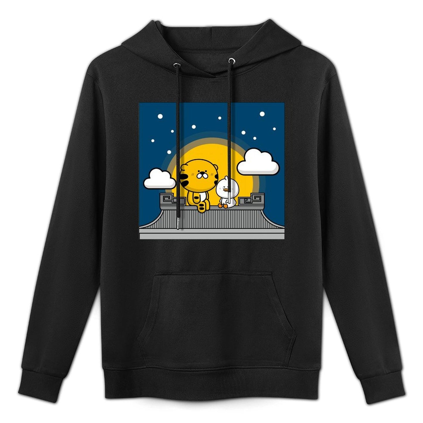 Front Graphic HoodiesUltra Durable Fade-Resistant