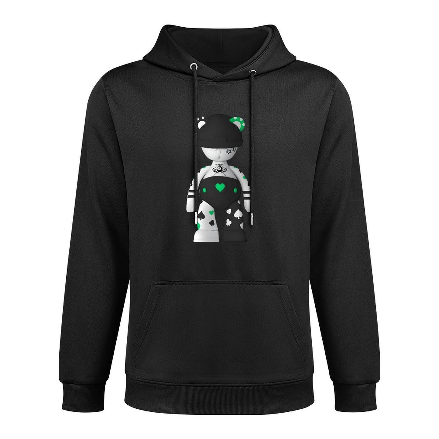 IPIB 250g Hooded Pocket Sweatshirt Front GraphicMen's Hooded  Sweatshirt6000108-2