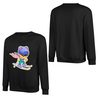 IPIB 250g Crew Neck Long Sleeve Sweatshirt Front GraphicCrew Neck Long Sleeve Sweatshirt6000049-5