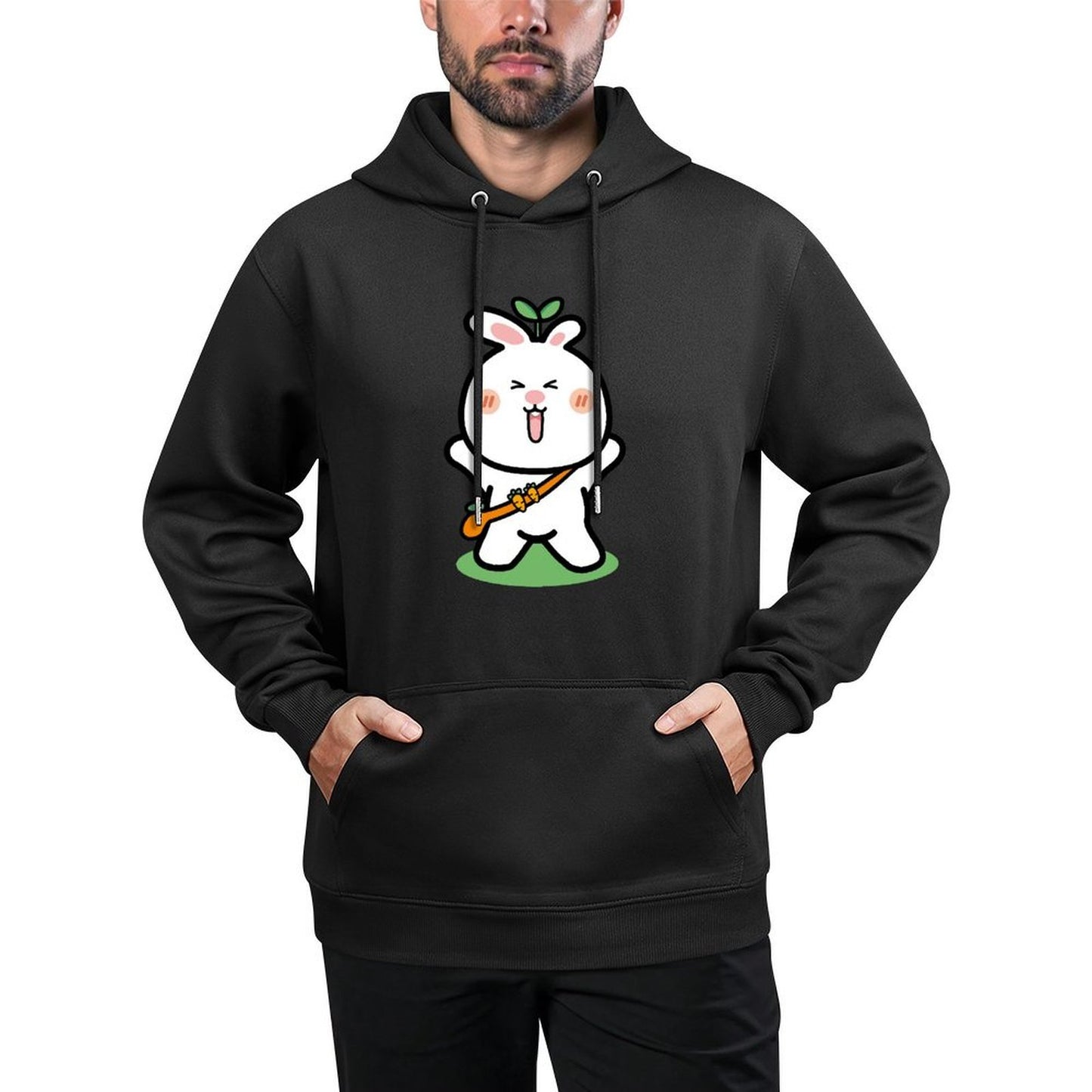 Softstyle Refined Front Graphic Hoodies