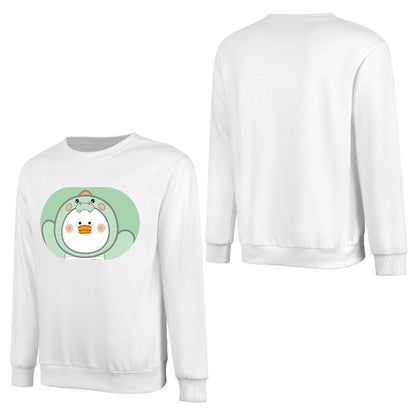 Front Patterned Long Sleeve TopLogo-Ready EverydayTee